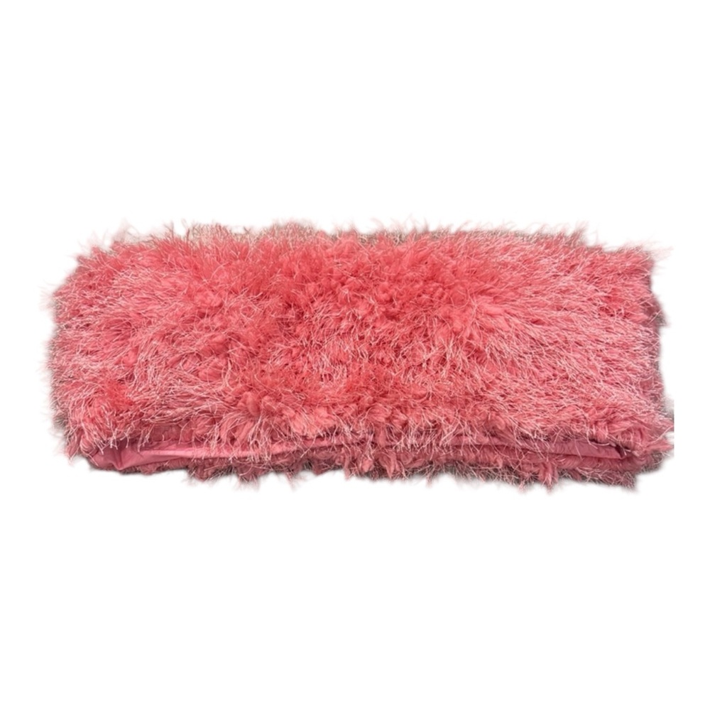 Chic Pink Fuzzy Bandeau Size XL
